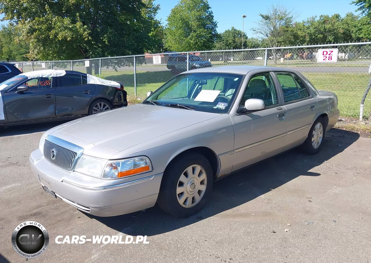 2004 Mercury Grand Marquis Ls VIN:2MEFM75W84X635476 - 2