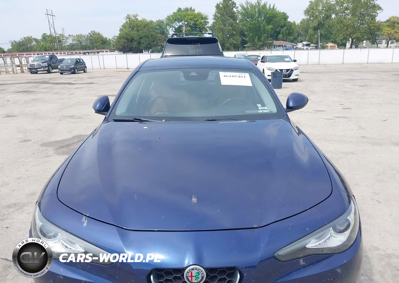 2017 Alfa Romeo Giulia Awd VIN:ZARFAEDN8H7553269 - 16