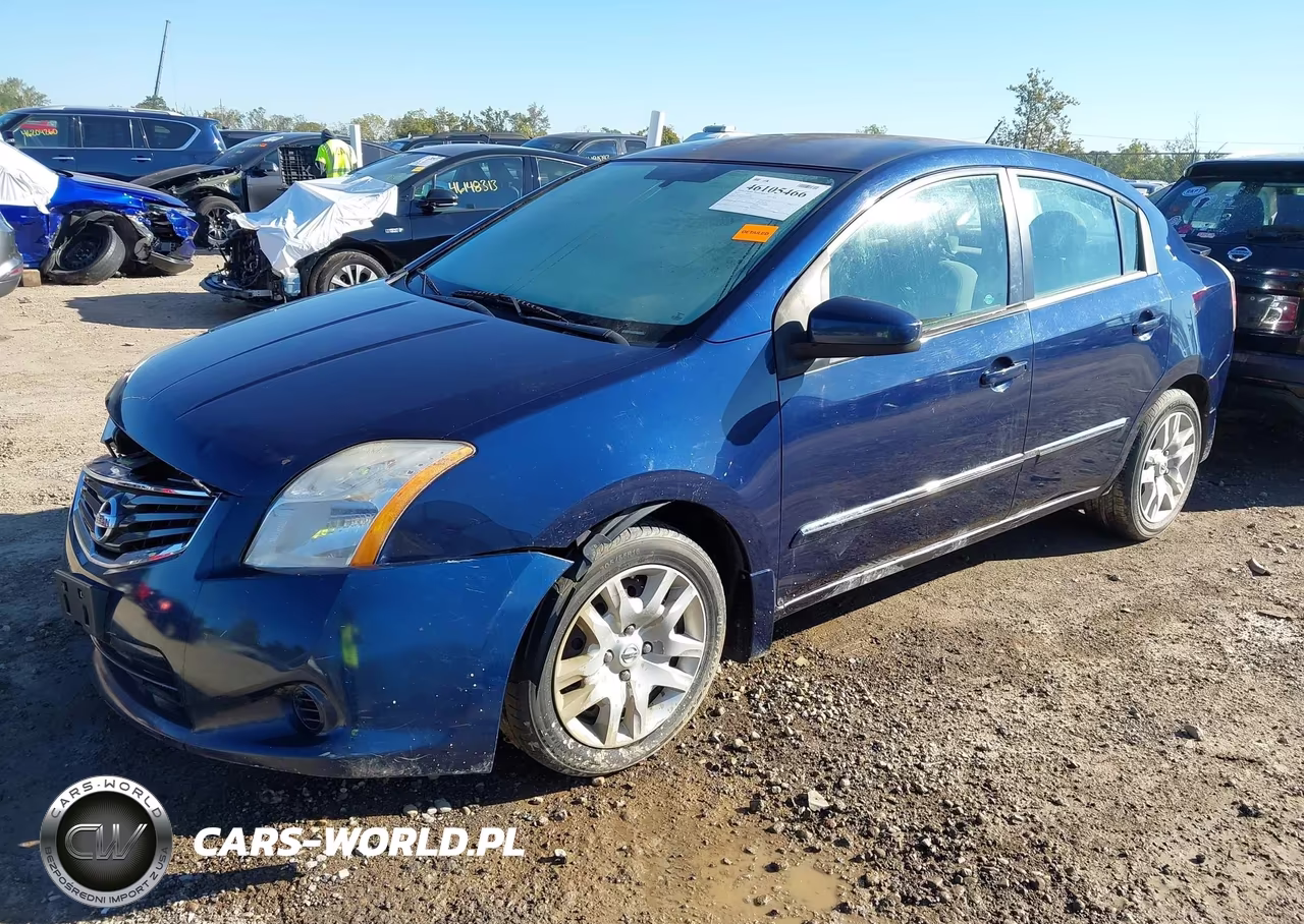 2012 Nissan Sentra 2.0 S VIN:3N1AB6AP3CL718696 - 2