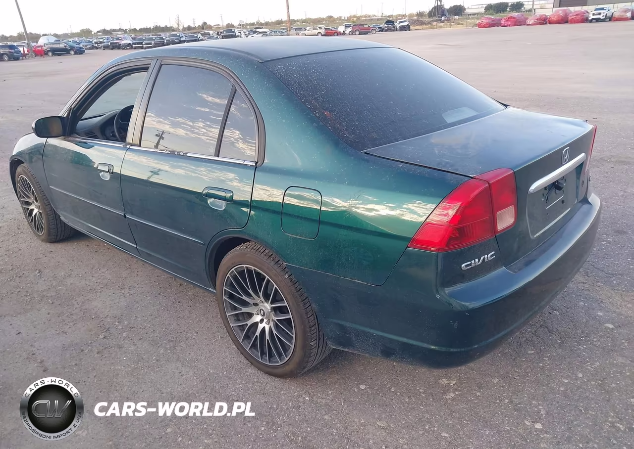 2002 Honda Civic Lx VIN:1HGES16532L015426 - 3