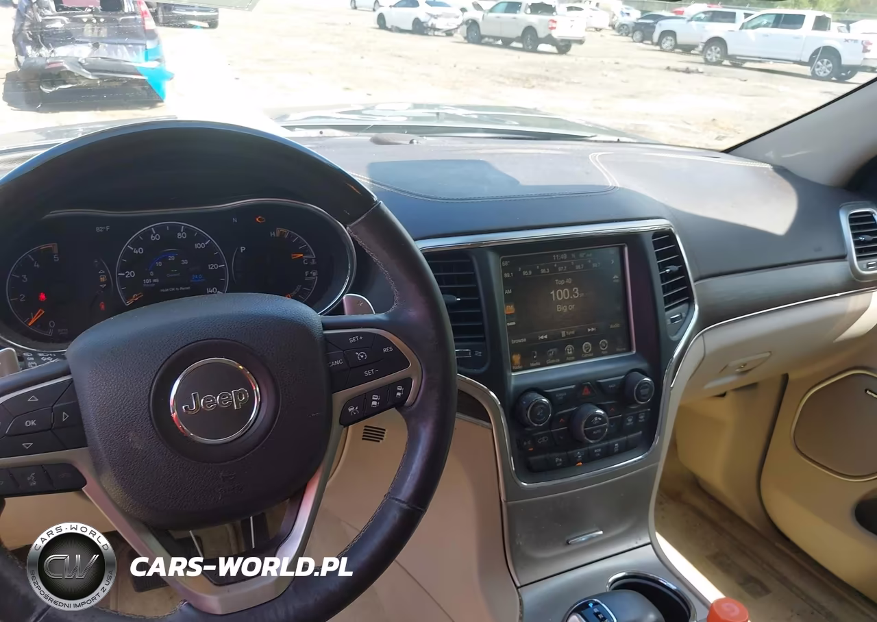 2015 Jeep Grand Cherokee Overland VIN:1C4RJECM6FC244002 - 20