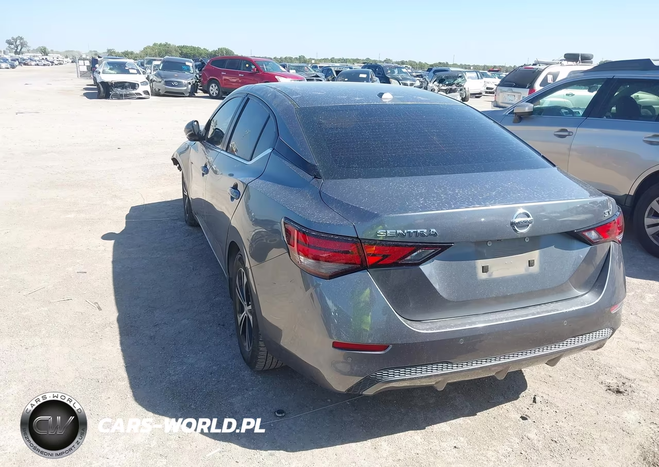 2020 Nissan Sentra Sv Xtronic Cvt VIN:3N1AB8CV7LY211035 - 3