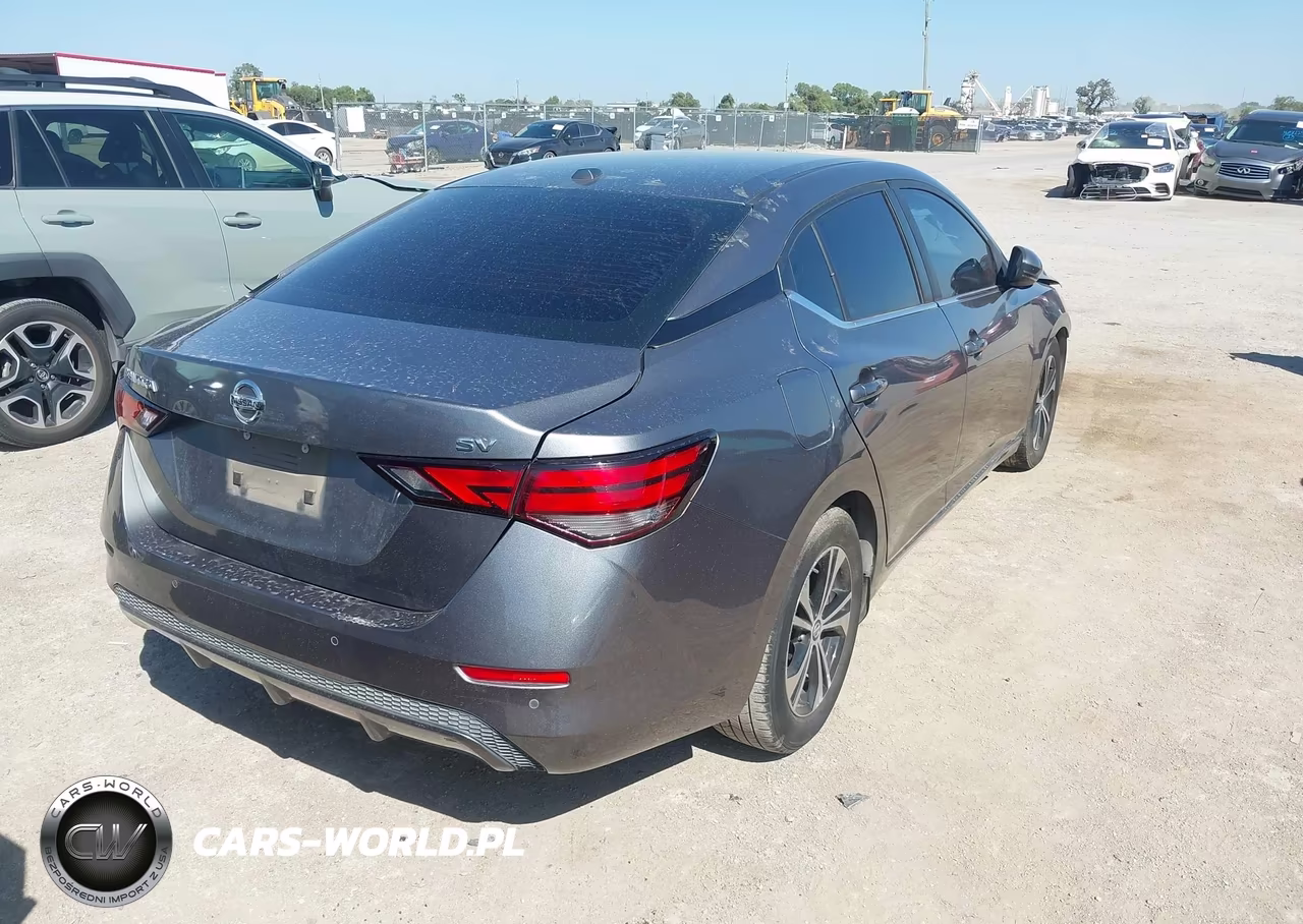 2020 Nissan Sentra Sv Xtronic Cvt VIN:3N1AB8CV7LY211035 - 4