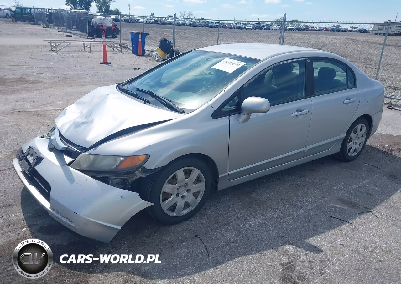 2008 Honda Civic Lx VIN:1HGFA16568L047044 - 2