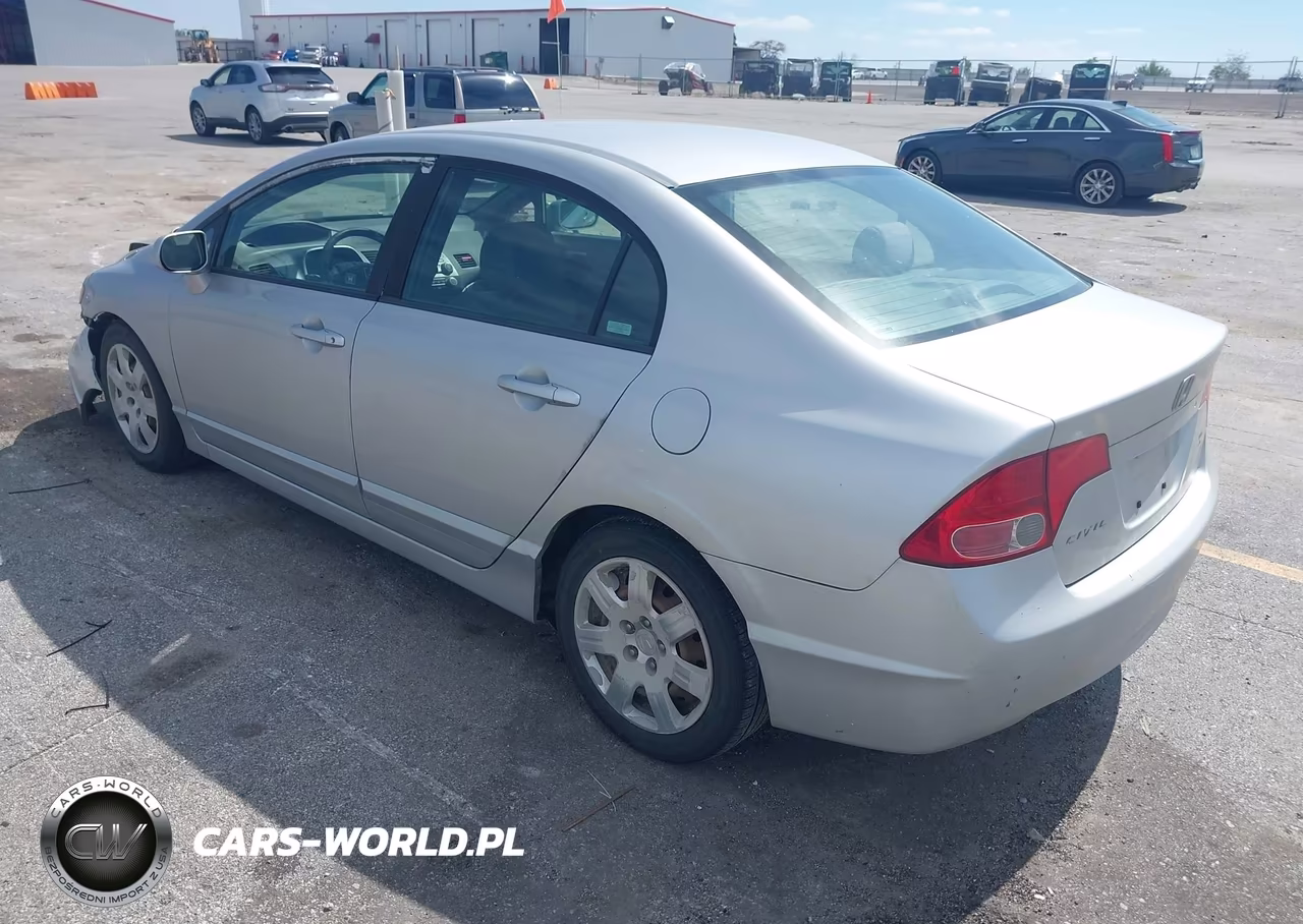 2008 Honda Civic Lx VIN:1HGFA16568L047044 - 3