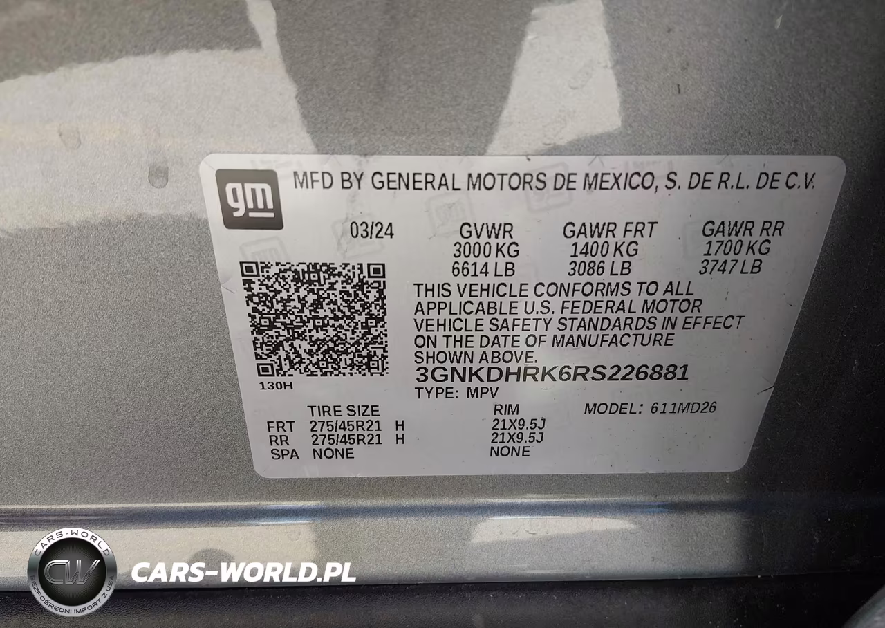 2024 Chevrolet Blazer Ev Rwd Rs VIN:3GNKDHRK6RS226881 - 9