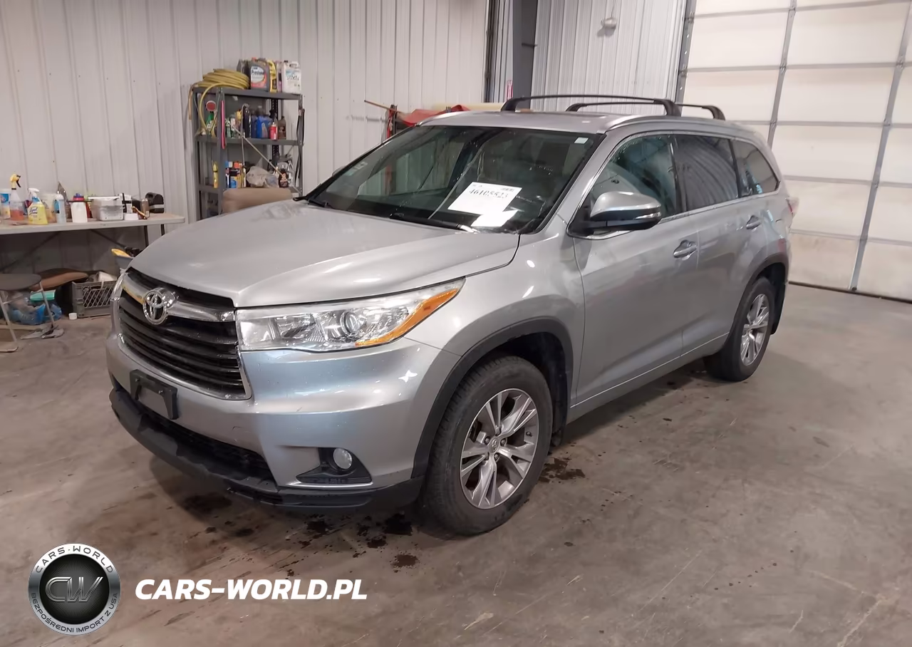 2014 Toyota Highlander Xle V6 VIN:5TDJKRFH8ES059897 - 2