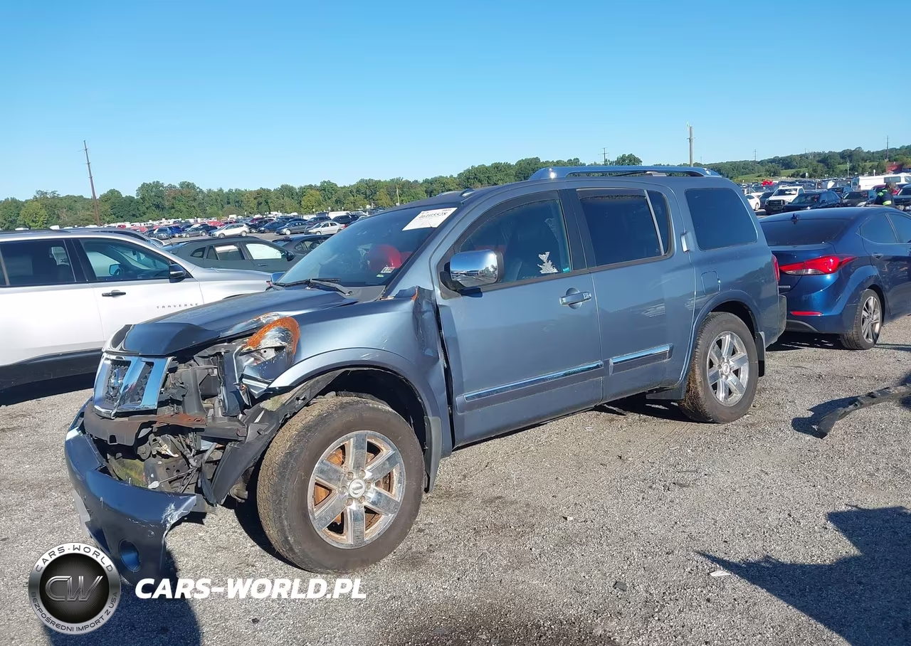 2012 Nissan Armada Platinum VIN:5N1AA0NEXCN610934 - 2