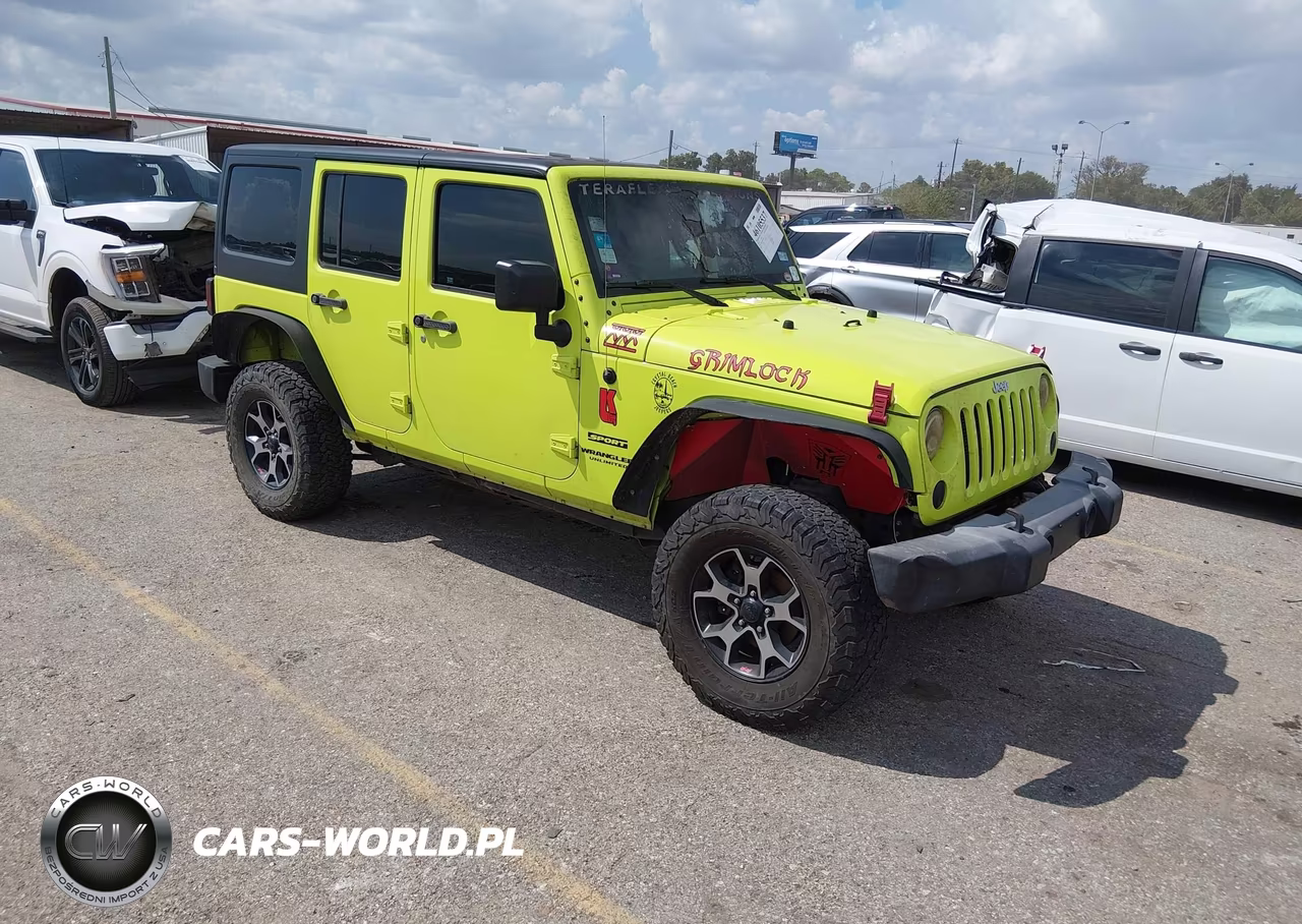 2017 Jeep Wrangler Unlimited Sport 4X4 VIN:1C4BJWDG5HL516042 - 1