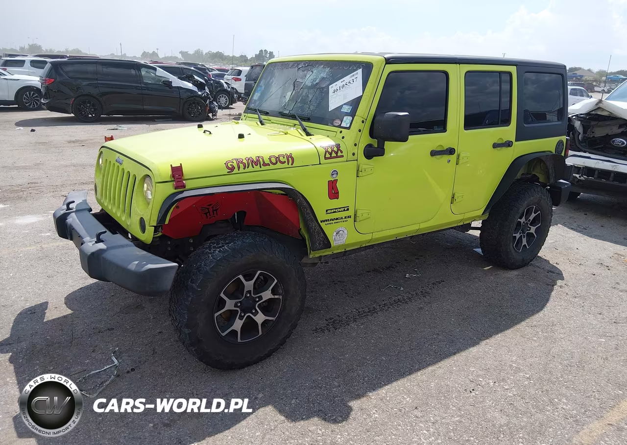 2017 Jeep Wrangler Unlimited Sport 4X4 VIN:1C4BJWDG5HL516042 - 2