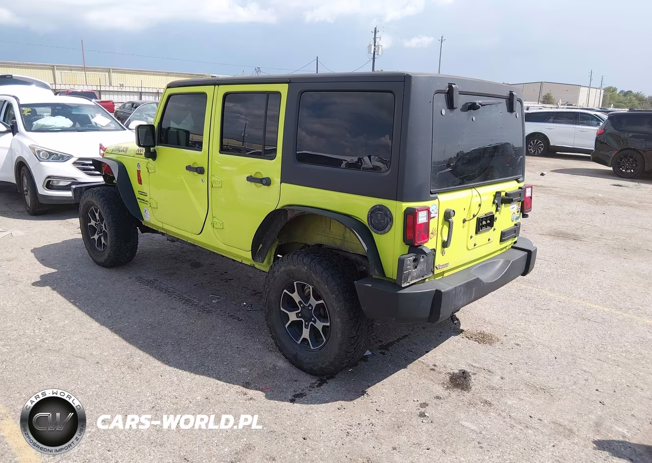 2017 Jeep Wrangler Unlimited Sport 4X4 VIN:1C4BJWDG5HL516042 - 3