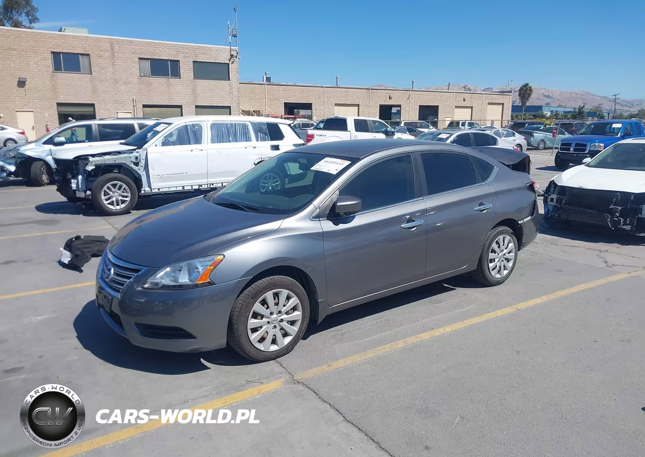 2015 Nissan Sentra S VIN:3N1AB7AP1FY272321 - 2
