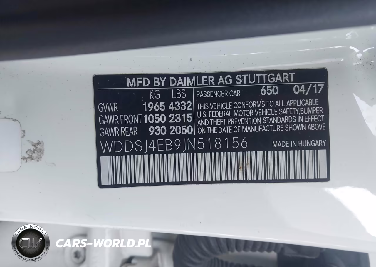 2018 Mercedes-Benz Cla 250 VIN:WDDSJ4EB9JN518156 - 9