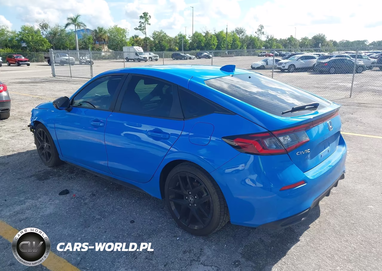 2025 Honda Civic Sedan Sport VIN:19XFL2H81SE019593 - 3