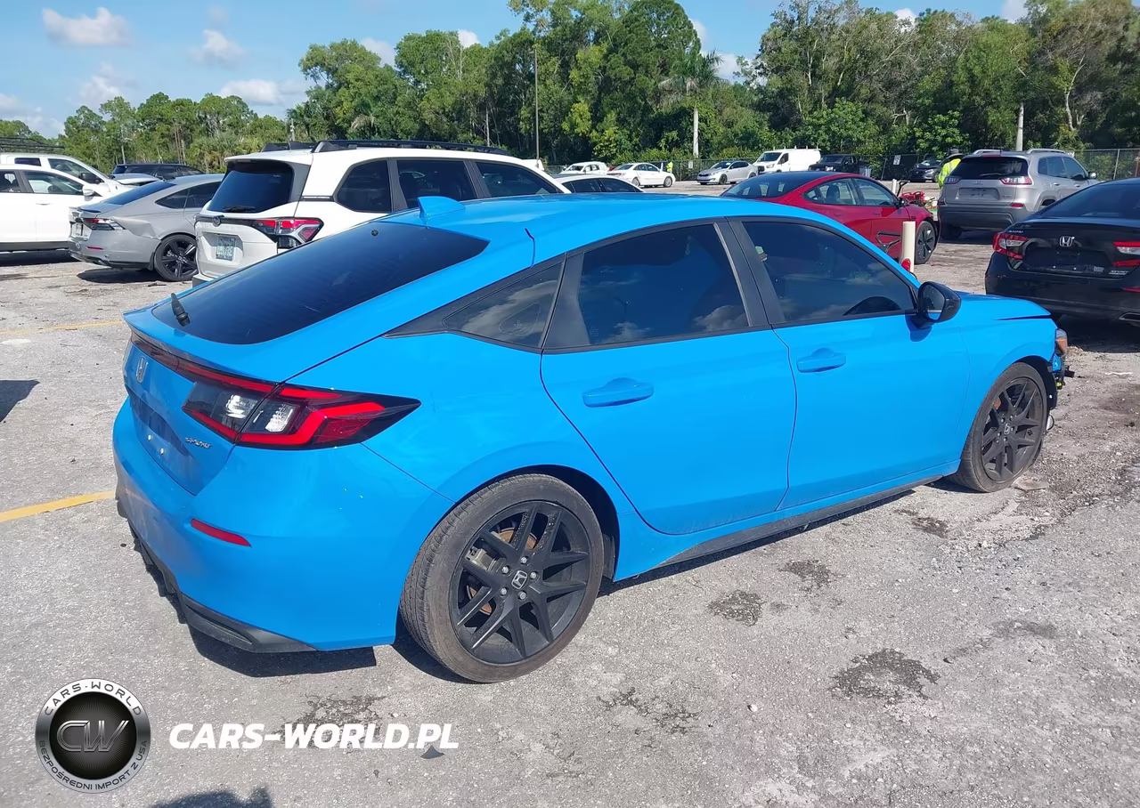 2025 Honda Civic Sedan Sport VIN:19XFL2H81SE019593 - 4