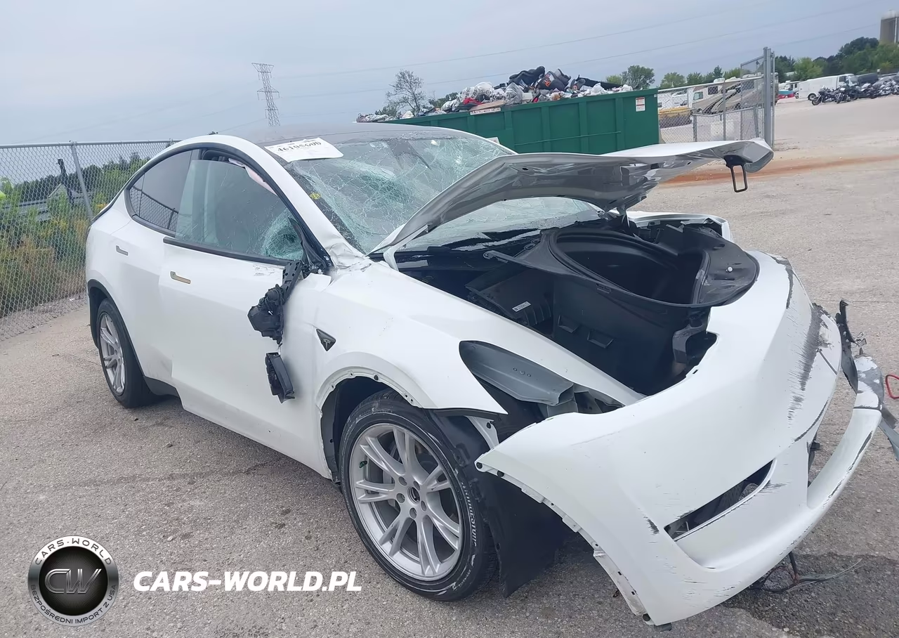 2023 Tesla Model Y Awd-Long Range Dual Motor All-Wheel Drive VIN:7SAYGAEE4PF762514 - 1