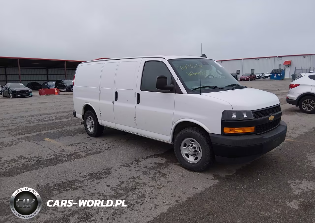 2020 Chevrolet Express Cargo Rwd 2500 Regular Wheelbase Wt VIN:1GCWGAFP8L1222672 - 1