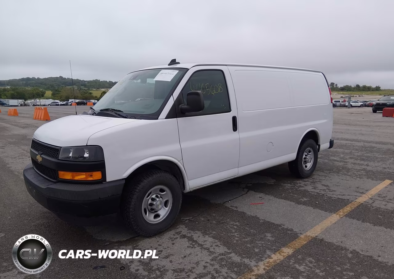 2020 Chevrolet Express Cargo Rwd 2500 Regular Wheelbase Wt VIN:1GCWGAFP8L1222672 - 2