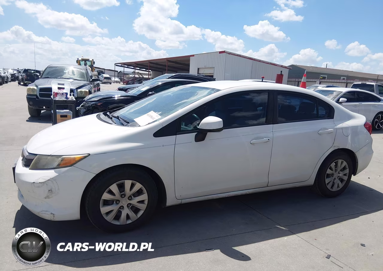 2012 Honda Civic Lx VIN:2HGFB2F51CH592528 - 14