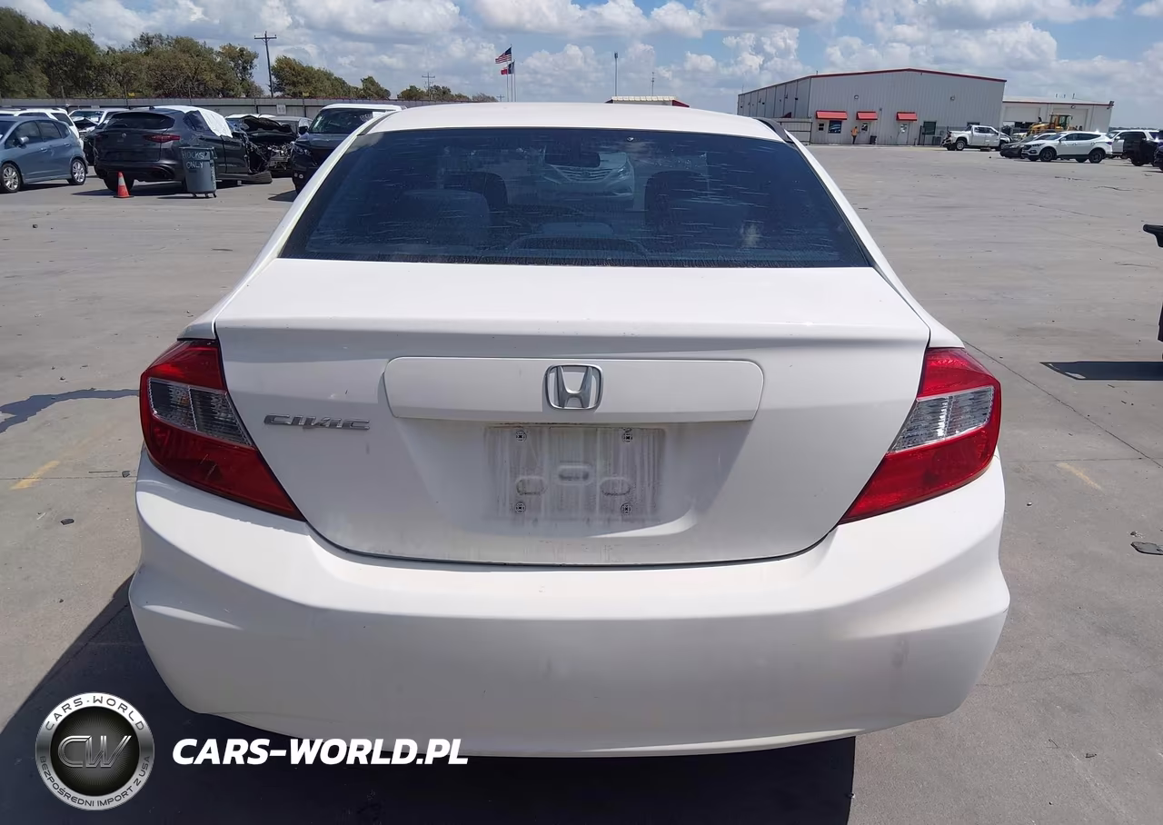 2012 Honda Civic Lx VIN:2HGFB2F51CH592528 - 16