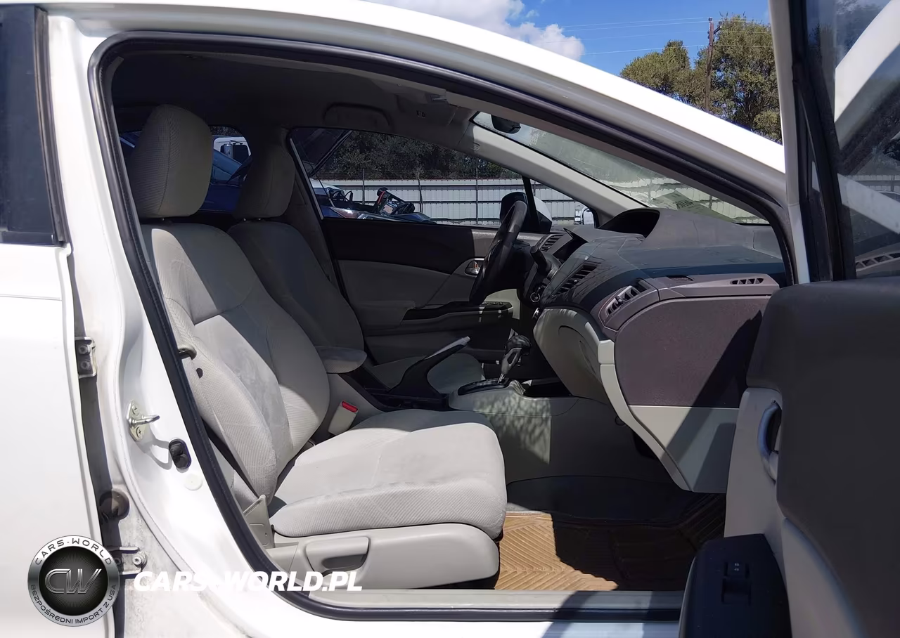 2012 Honda Civic Lx VIN:2HGFB2F51CH592528 - 5