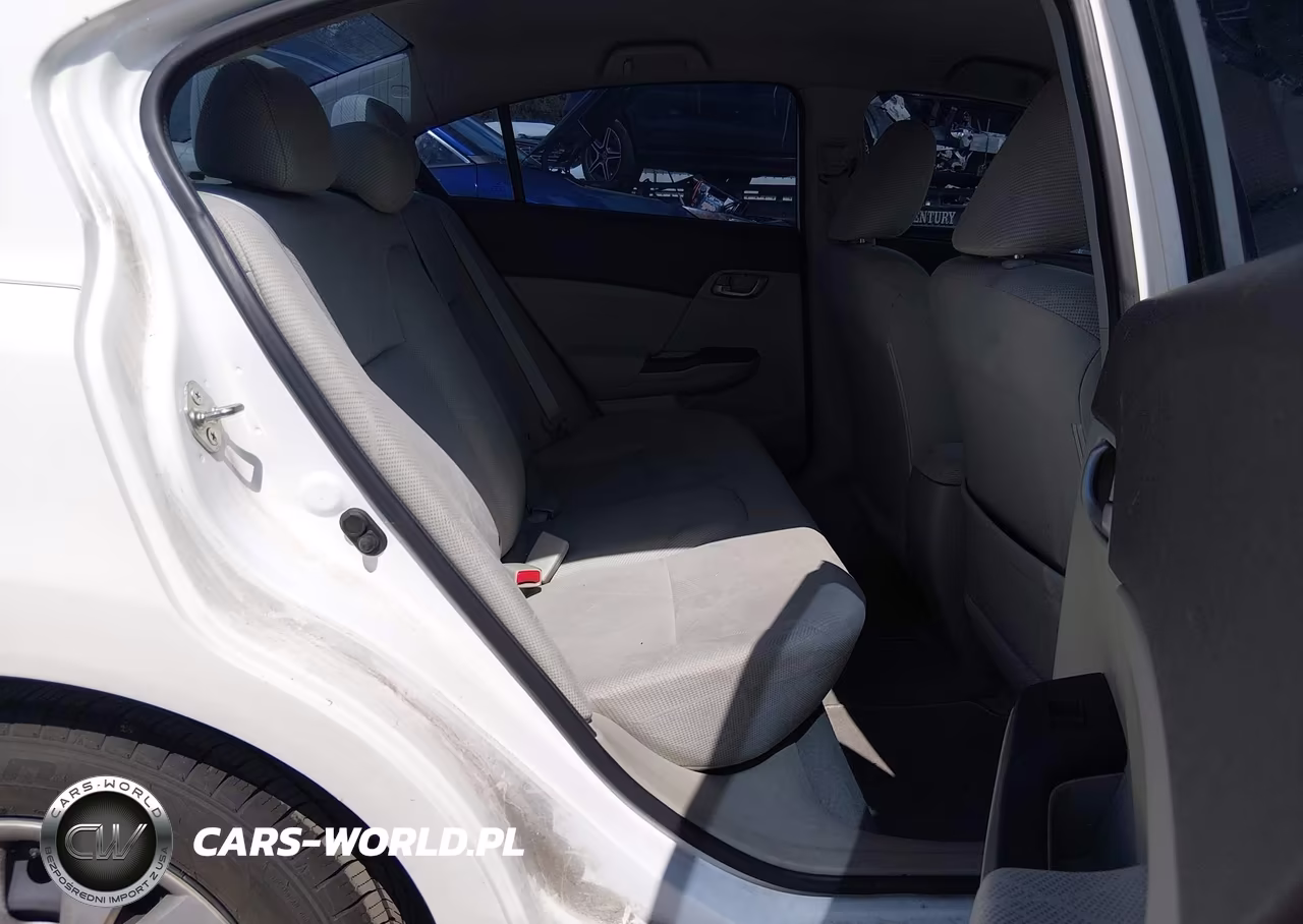 2012 Honda Civic Lx VIN:2HGFB2F51CH592528 - 8