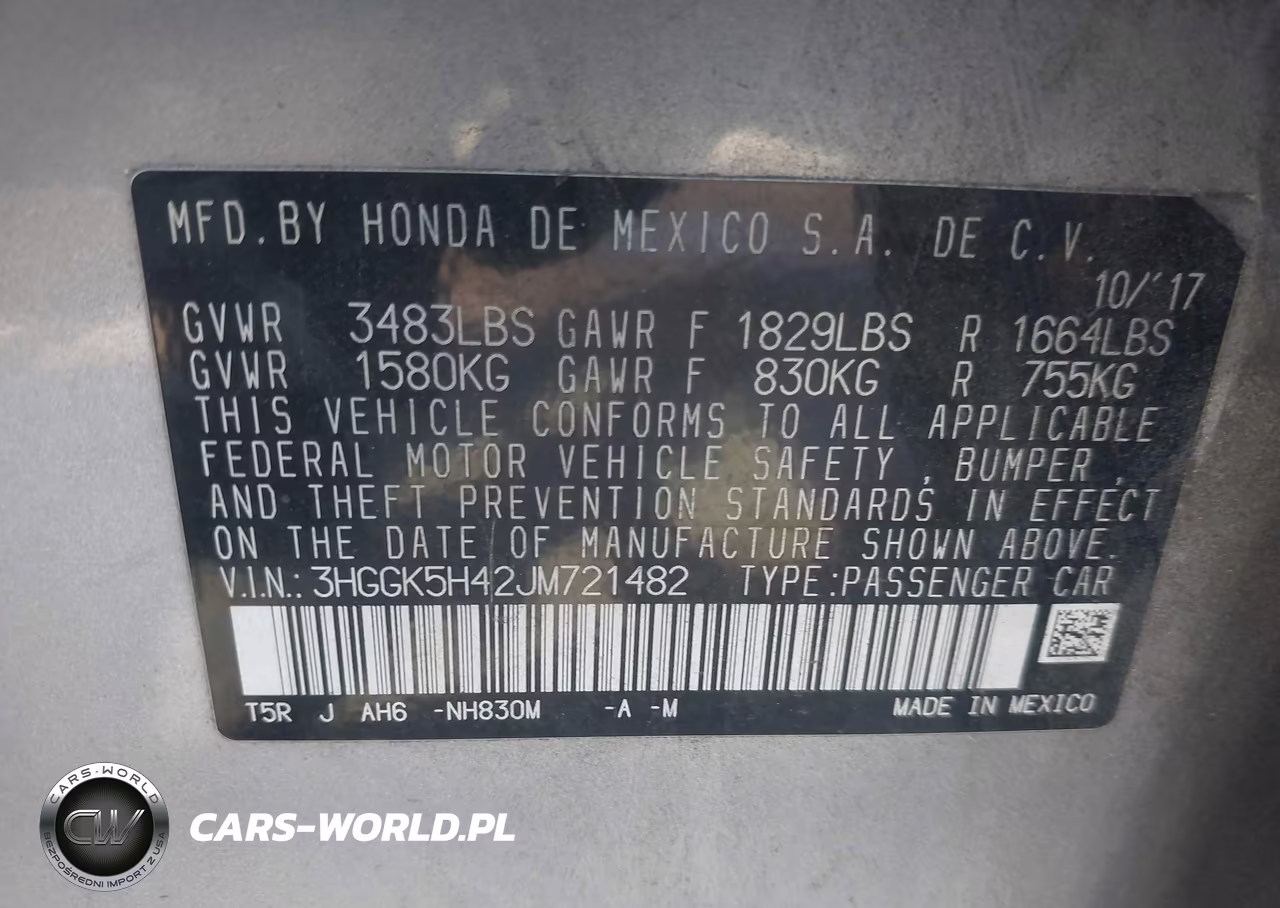 2018 Honda Fit Lx VIN:3HGGK5H42JM721482 - 9