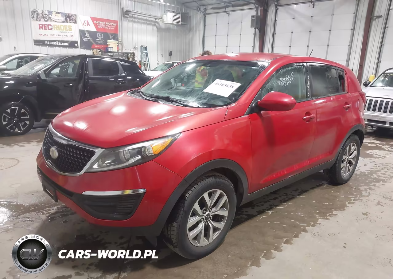 2014 Kia Sportage Lx VIN:KNDPB3AC0E7560831 - 2