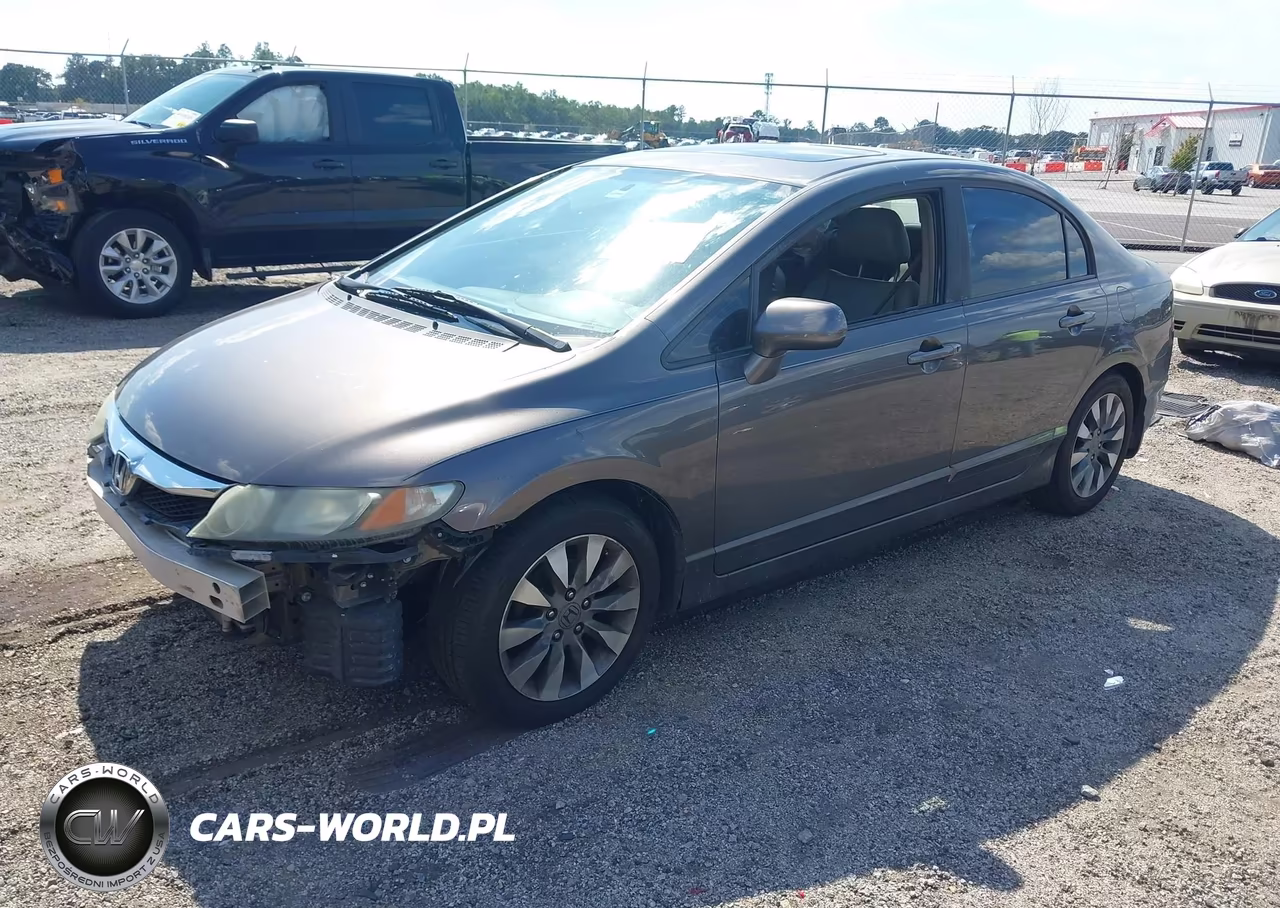 2010 Honda Civic Ex-L VIN:19XFA1F99AE033560 - 2