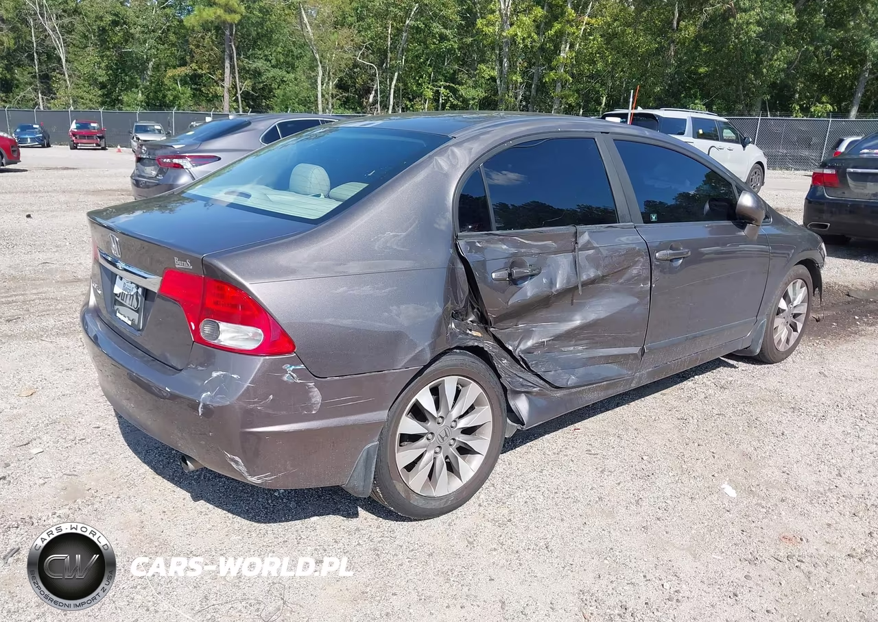 2010 Honda Civic Ex-L VIN:19XFA1F99AE033560 - 4
