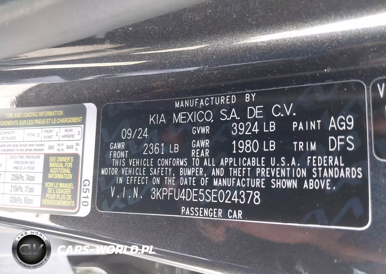 2025 Kia K4 Ex VIN:3KPFU4DE5SE024378 - 9
