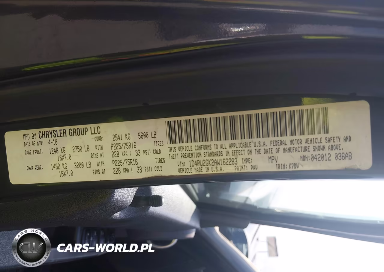2010 Dodge Nitro Se VIN:1D4PU2GK2AW162283 - 9