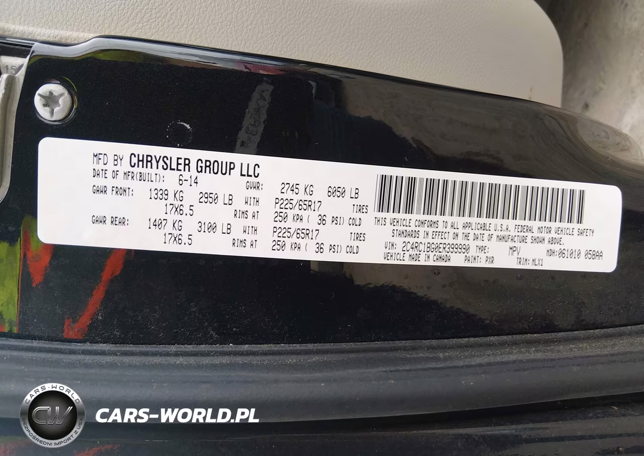 2014 Chrysler Town & Country Touring VIN:2C4RC1BG0ER399990 - 9