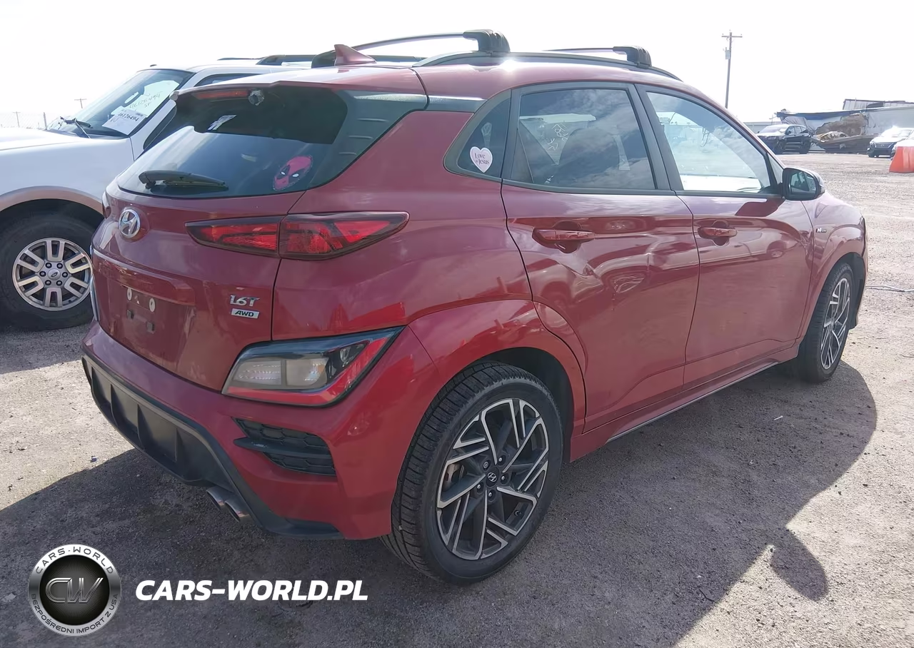 2022 Hyundai Kona N Line VIN:KM8K3CA35NU831225 - 4