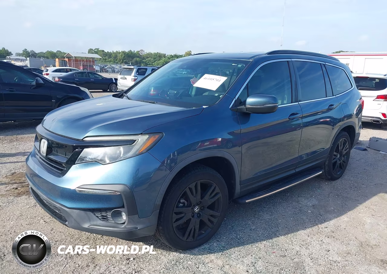 2021 Honda Pilot 2Wd Special Edition VIN:5FNYF5H29MB015429 - 2