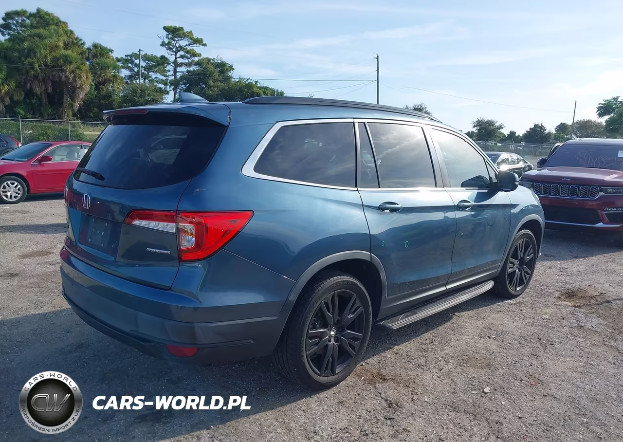 2021 Honda Pilot 2Wd Special Edition VIN:5FNYF5H29MB015429 - 4