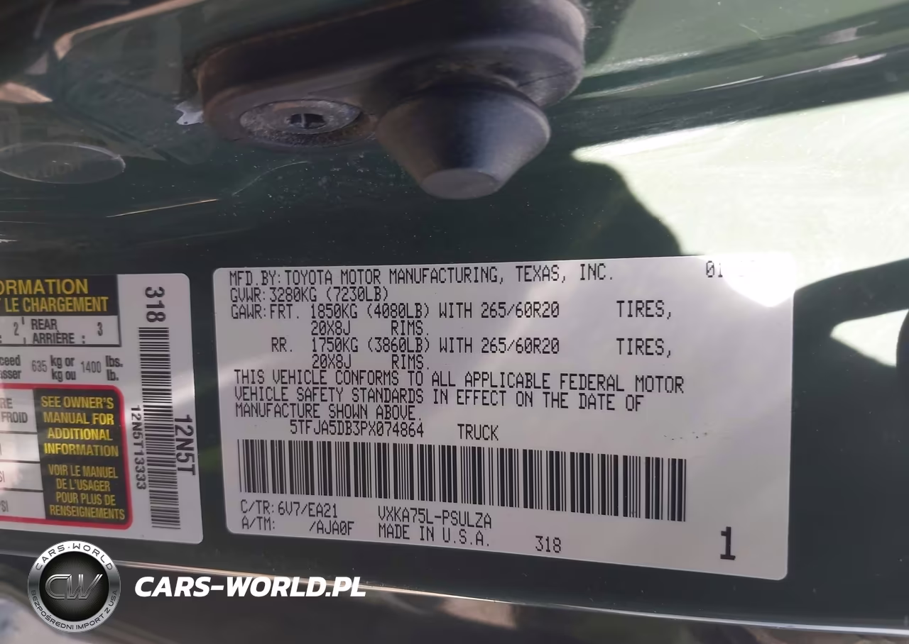 2023 Toyota Tundra Crewmax Limited VIN:5TFJA5DB3PX074864 - 9