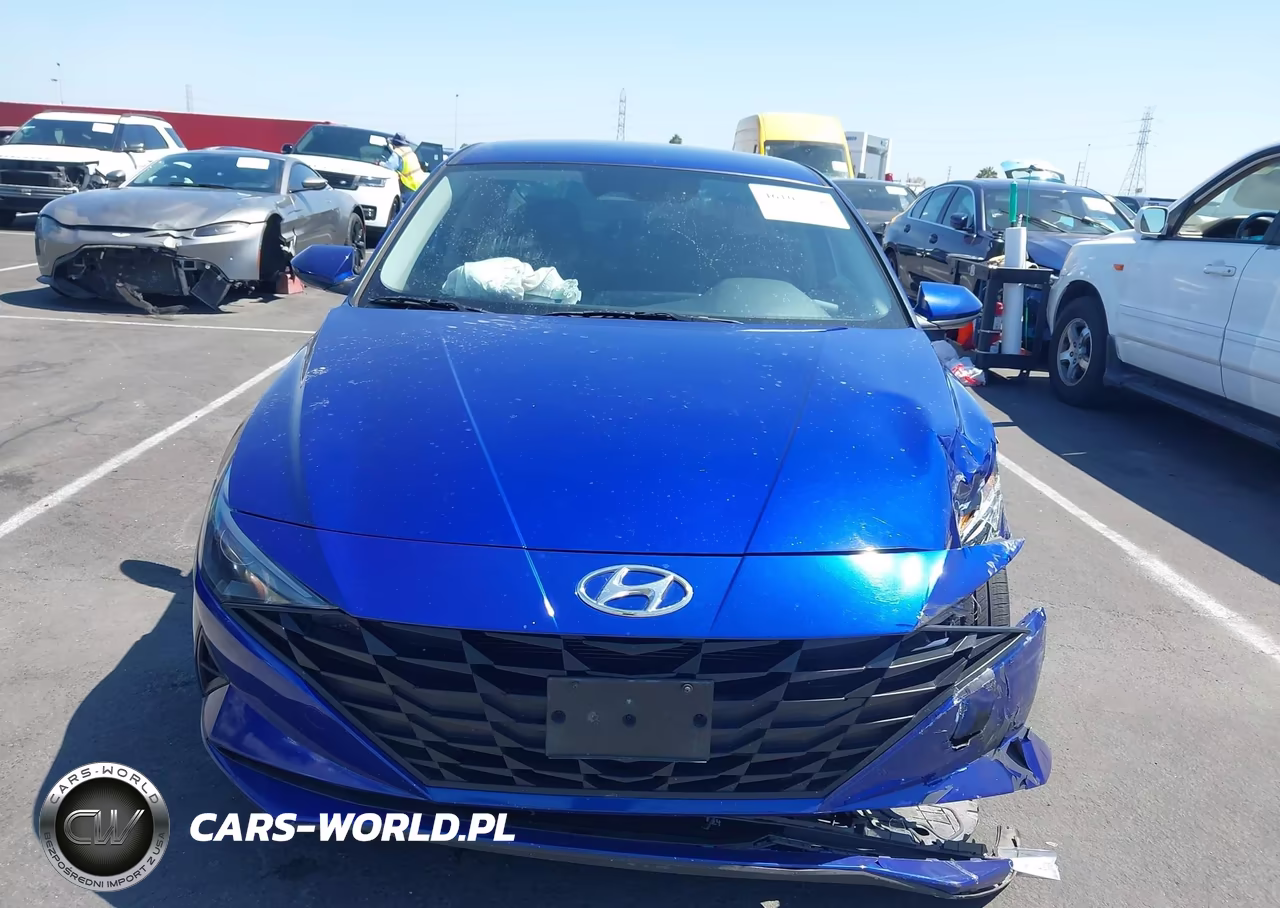 2022 Hyundai Elantra Sel VIN:KMHLM4AG7NU335546 - 12