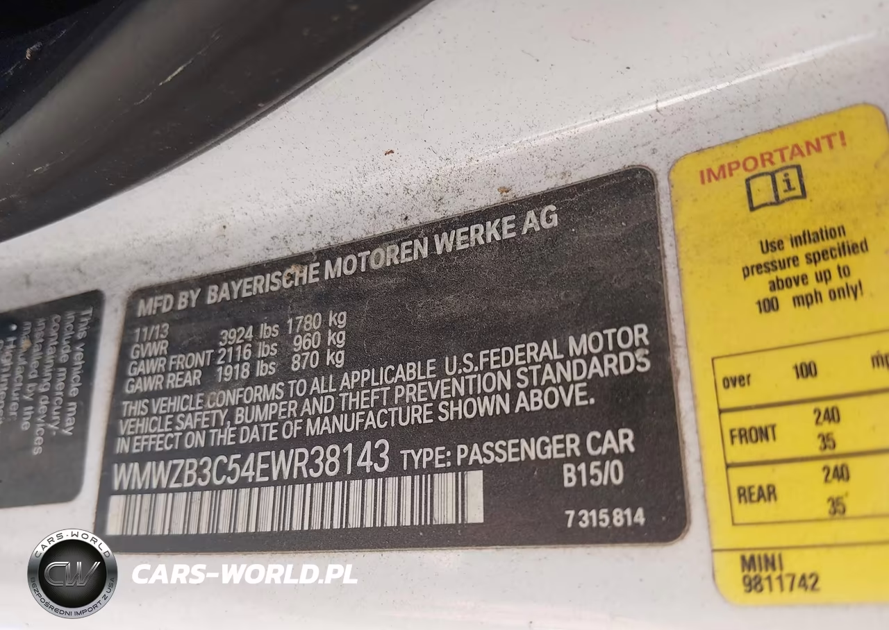 2014 Mini Cooper Countryman Cooper (M6) VIN:WMWZB3C54EWR38143 - 9