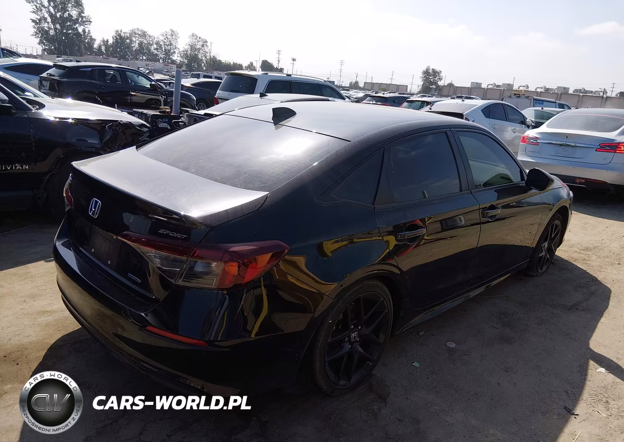 2025 Honda Civic Hybrid Sport-Sport Touring VIN:2HGFE4F84SH303329 - 4
