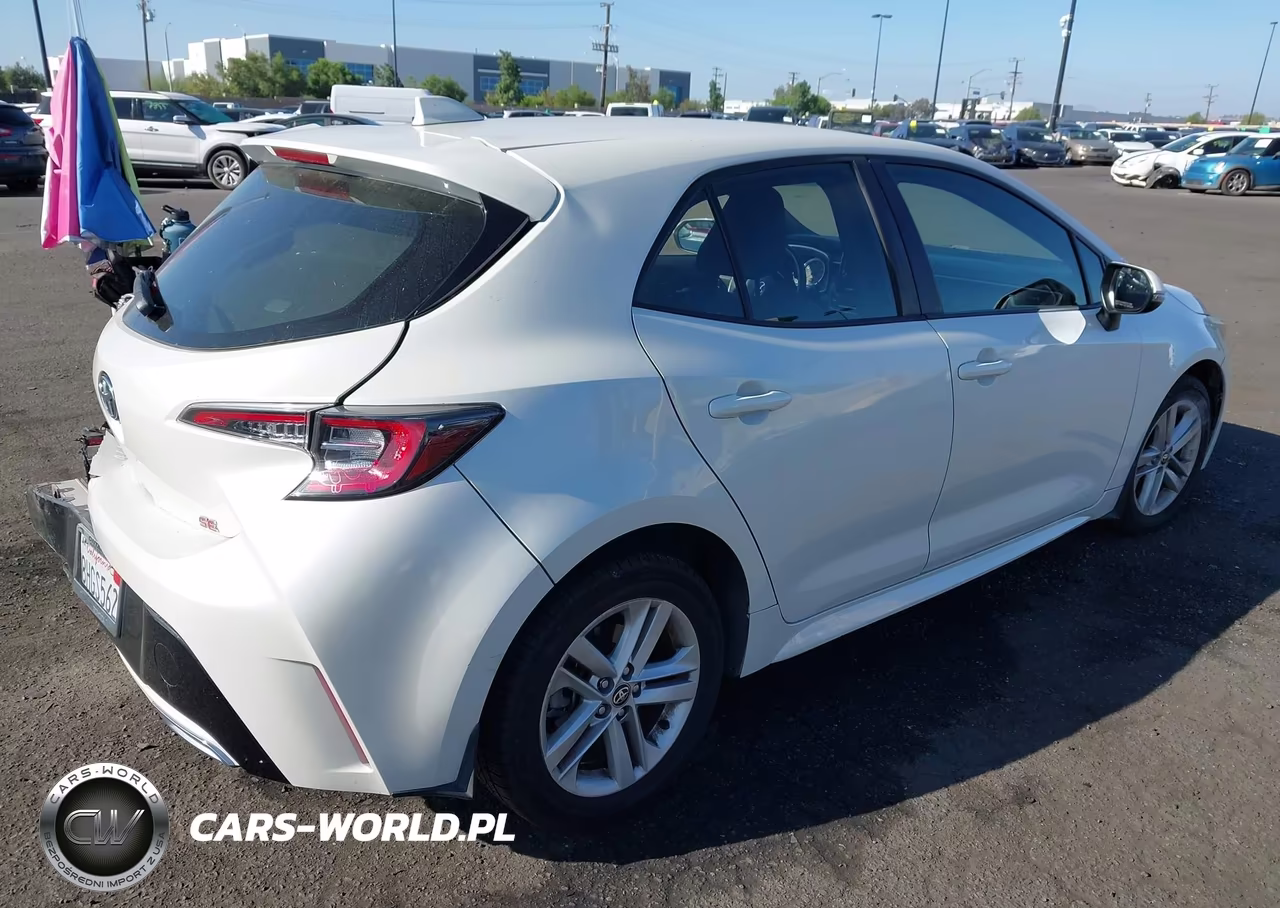 2019 Toyota Corolla Se VIN:JTNK4RBE3K3026289 - 4