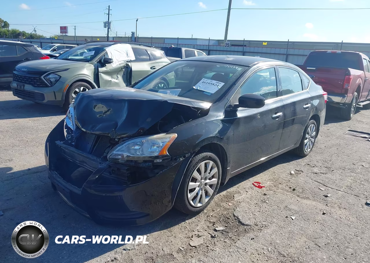 2014 Nissan Sentra Sv VIN:3N1AB7AP0EY314962 - 2