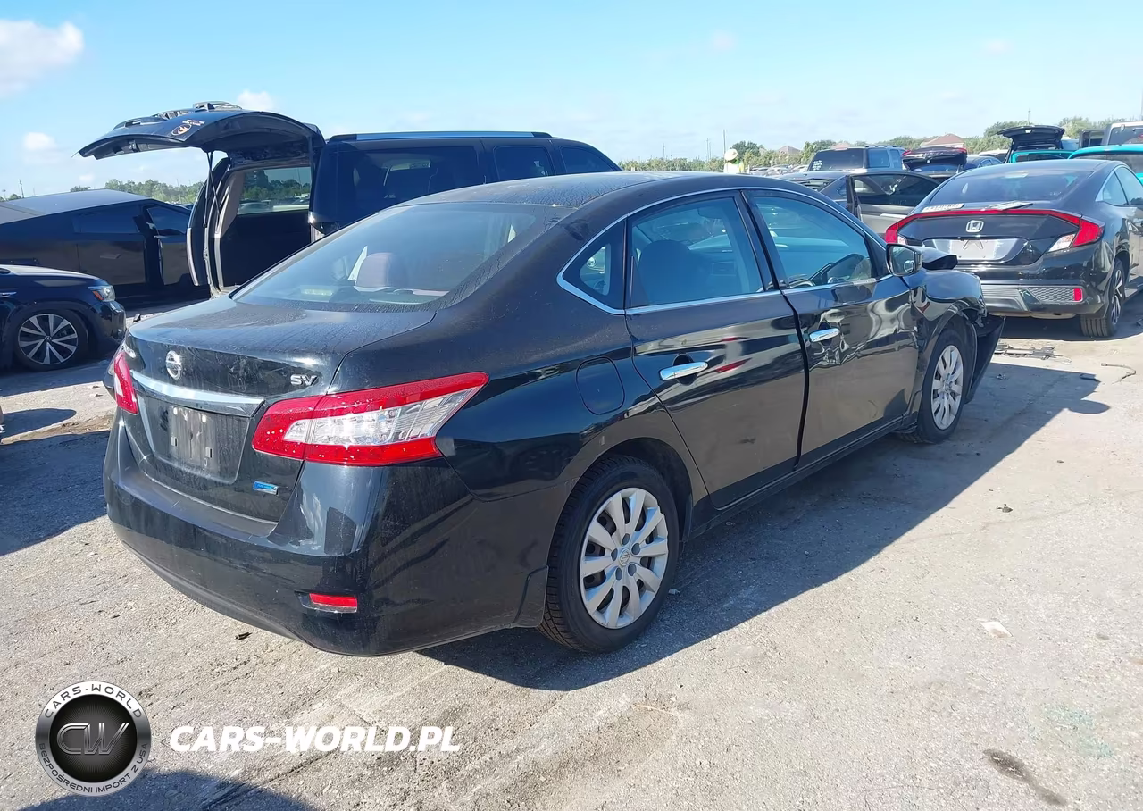 2014 Nissan Sentra Sv VIN:3N1AB7AP0EY314962 - 4