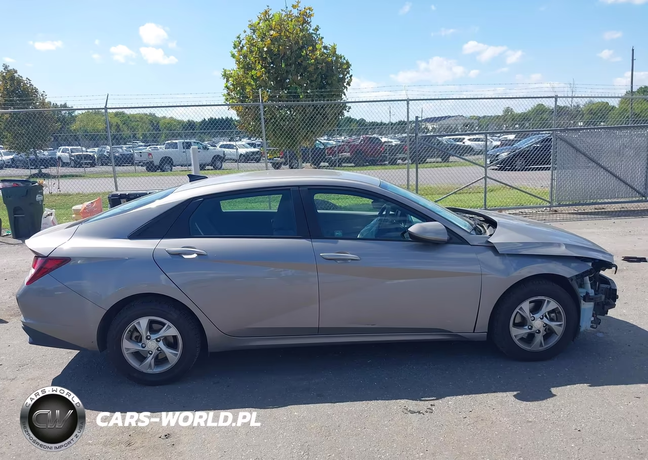 2021 Hyundai Elantra Se VIN:KMHLL4AG2MU121954 - 14