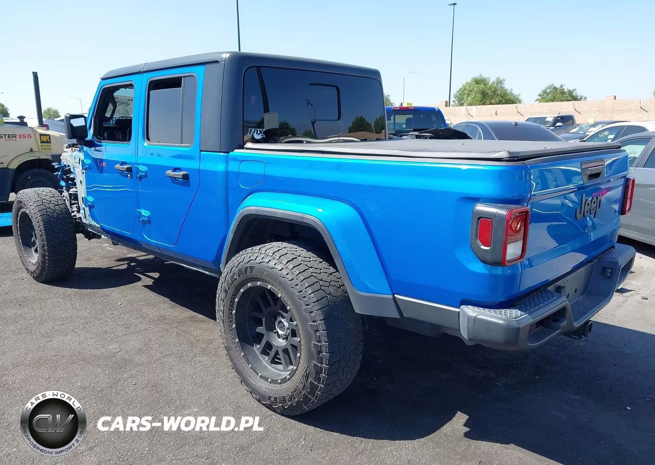2021 Jeep Gladiator Sport S 4X4 VIN:1C6HJTAG8ML516387 - 3