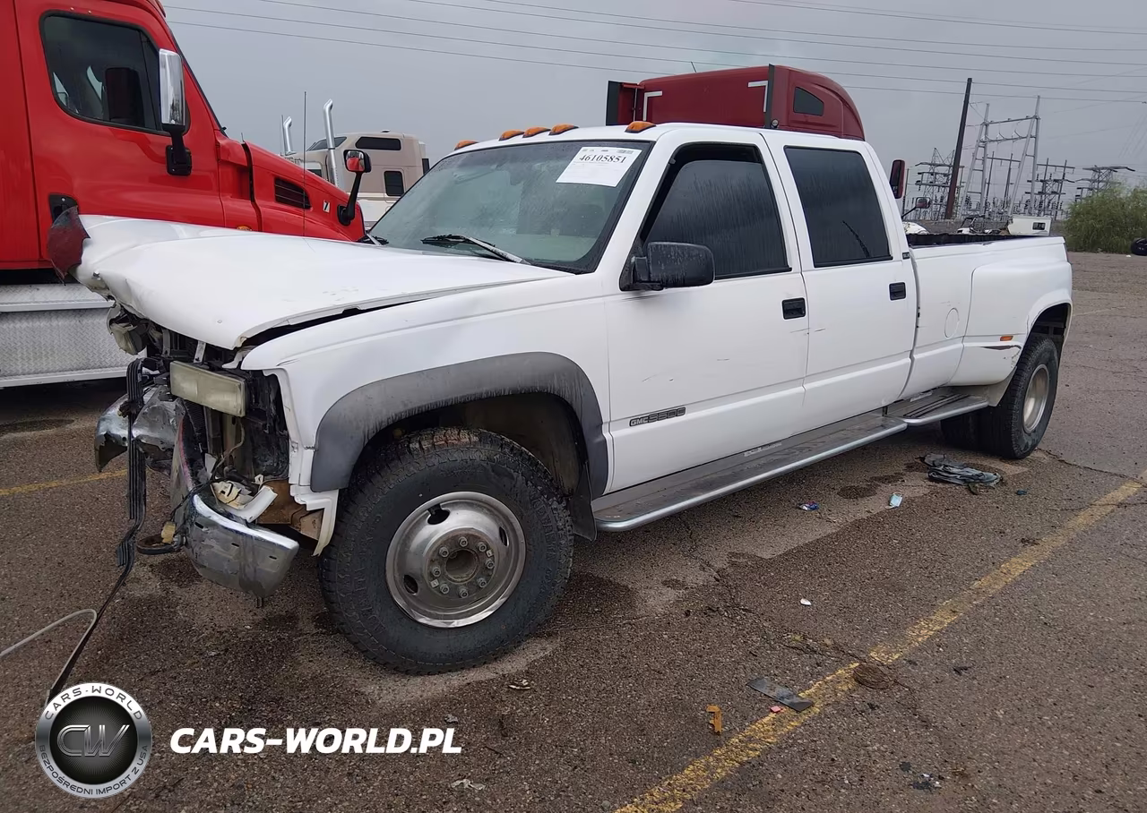1996 GMC Sierra K3500 VIN:1GTHK33J2TF005026 - 2