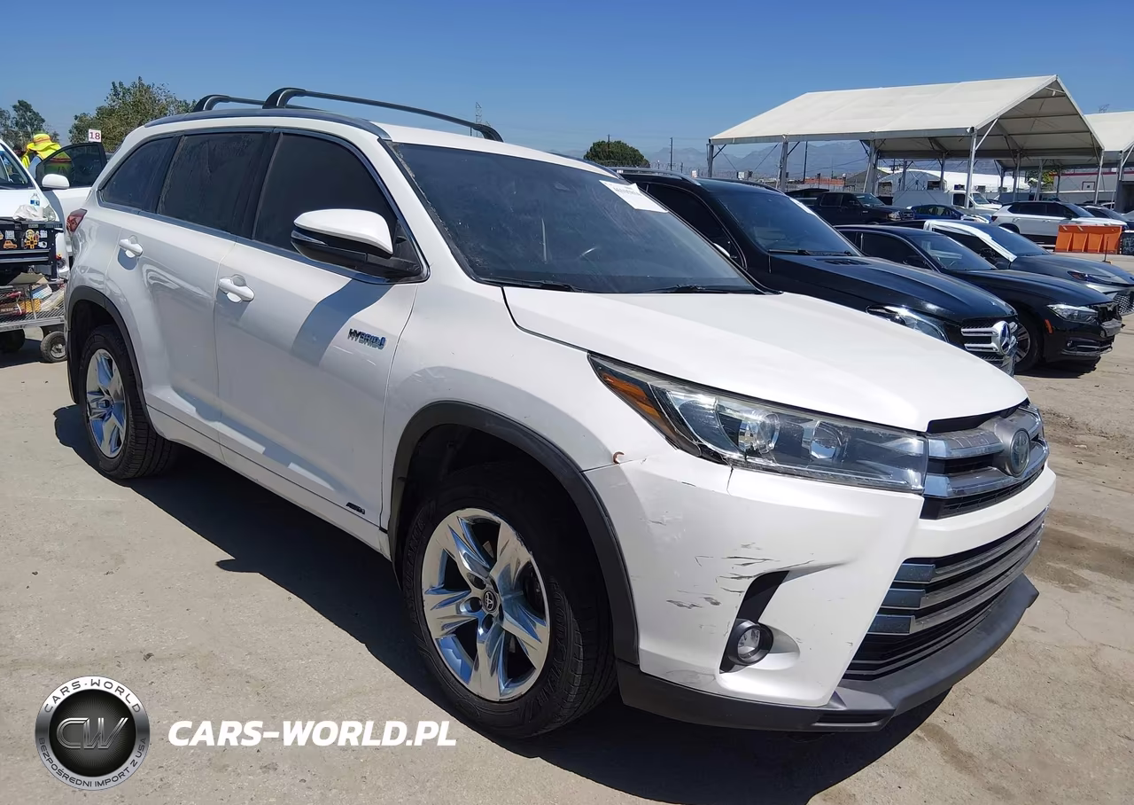 2019 Toyota Highlander Hybrid Limited VIN:5TDDGRFHXKS058020 - 1