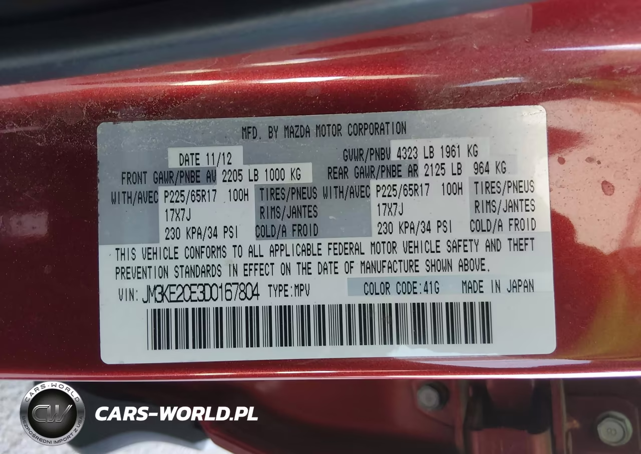 2013 Mazda Cx-5 Touring VIN:JM3KE2CE3D0167804 - 9