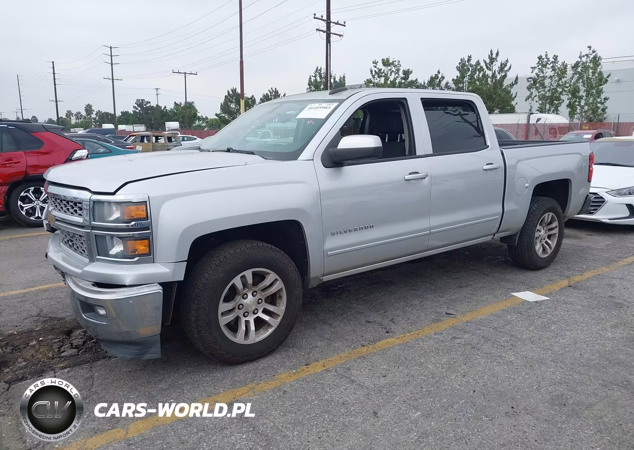 2015 Chevrolet Silverado 1500 1Lt VIN:3GCPCRECXFG228122 - 2