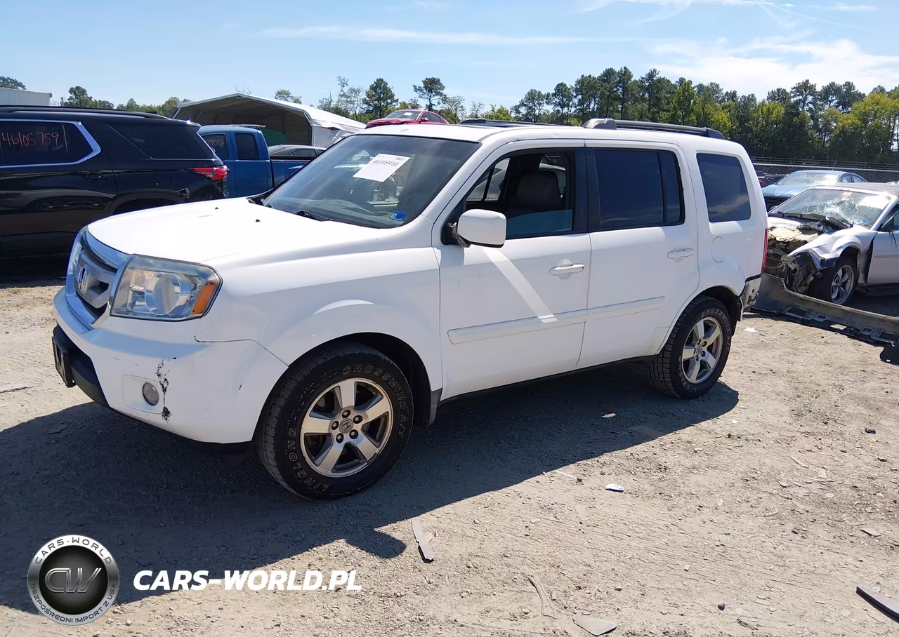 2010 Honda Pilot Ex-L VIN:5FNYF3H57AB003886 - 2